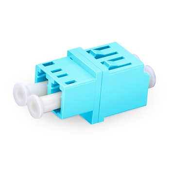 LC/UPC-LC/UPC OM3/OM4双工标准型光纤适配器