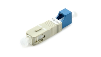 LC（母）-SC（公）单工光纤适配器 小方口转大方口